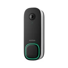 ecobee Smart Video Doorbell Camera (Wired) - with Industry Leading HD Black