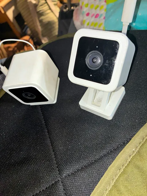 Wyze Cam v3 2-Pack 1080p IP Wi-Fi Wired Plug-In Indoor/Outdoor White