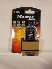 MASTER LOCK M175XDLF HEAVY DUTY OUTDOOR PADLOCK 2-1/4" WIDE, 1-1/2" SHACK
