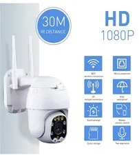 ALPTOP AT-200DW Outdoor PTZ Wi-Fi 1080p Camera Night Vision Motion 2-Way