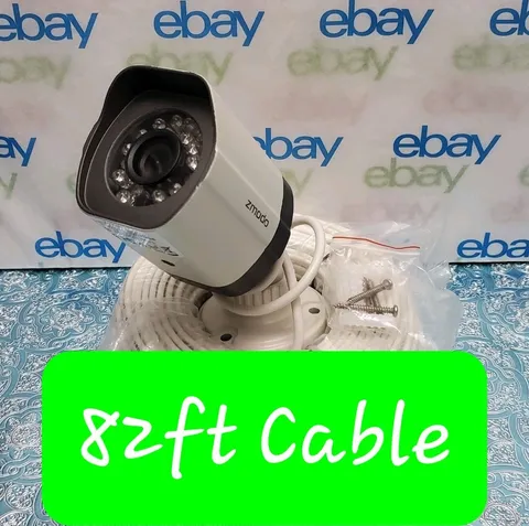 ✅️⭐️ Zmodo ZP-IBH15-S Camera 3rd Gen Female Micro USB Wired SHO sPoE 82ft Cable 