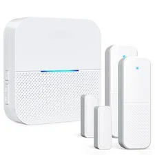 Door Alarms When Opened Wireless Ring Chime Sensor Alarm for Business/Home/Ki...