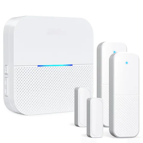 Door Alarms When Opened Wireless Ring Chime Sensor Alarm for Business/Home/Ki...