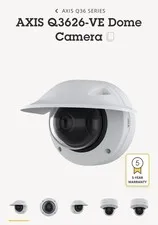 AXIS Q3626-VE Dome Camera