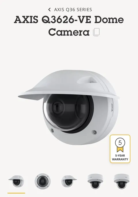 AXIS Q3626-VE Dome Camera