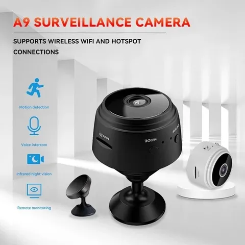 A9 WiFi Mini Camera HD 1080p Wireless Video Recorder Voice Recorder Security Mon