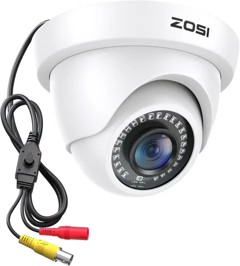 ZOSI 1080P Hybrid 4-IN1 Waterproof CCTV Outdoor Home Security Camera Day Night