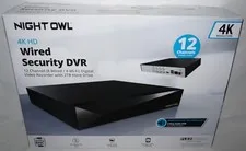 New Night Owl DVR-FTD8-82 2-Way Audio 12 Channel 4K DVR with 2TB Hard Drive