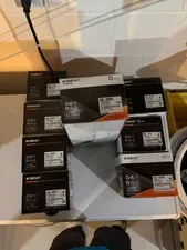 Mix match of 8 Wisenet Security Cameras. All brand new in the box and never used