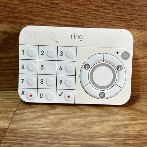 Ring Keypad White 15-Buttons Wireless Alarm Keypad For Ring Alarm Home Security