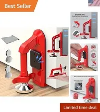 Portable Alarm Door Stopper, Portable Door Jammer, Travel Anti Theft Door Blo...