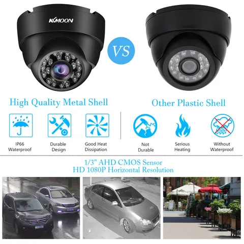 1080P Full High Definition Security Camera 2MP Surveillance AHD Camera Outd ZWTW
