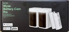 Wyze Battery Cam Pro 2-Pack - 2K HDR Wireless Cameras w/ Mounts  