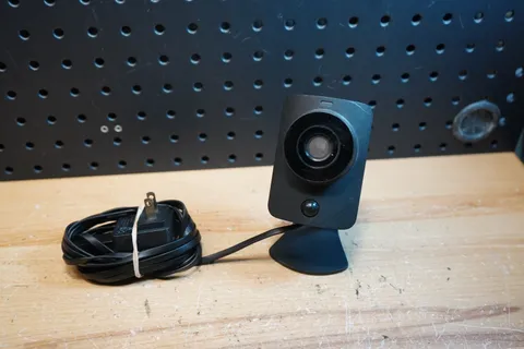(J) SimpliSafe SimpliCam SSCM2 1080p Indoor Security Camera Black w/ Cord