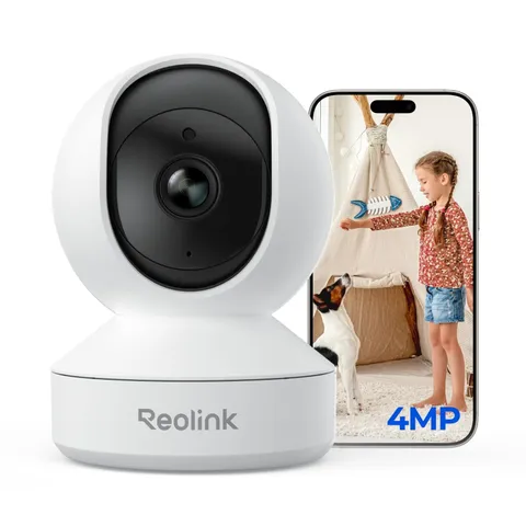 4MP 2K Indoor Camera E1 Plug-in WiFi 6 Security