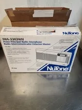 NuTone IMA-3303WH Radio Intercom Master Station IM-3303WH Open Box