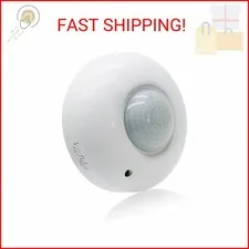 Sensky 360 Degree Ceiling Mount Occupancy Sensor, 110-240V PIR Motion Sensor Swi