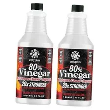 80% Pure Concentrated Vinegar | Ultra-Performance (20X) 32 Ounce (Pack of 2)