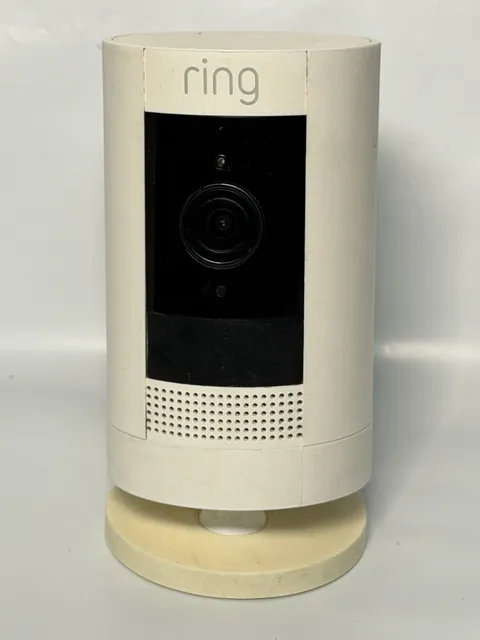 (M) Ring Stick Up Cam Battery 3rd Gen 5UM7E5 White Wireless Security Camera