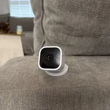 Blink Mini Indoor Home Plug-In HD Smart Security Single Camera 