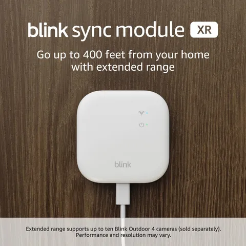 Sync Module XR — System Hub for All  Devices, Go up to 400 Feet from Your Home w