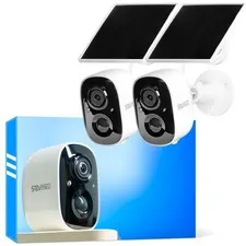 Vicohome 2CG6 Best 2K Solar Security Camera Wireless Outdoor System, No NVR N...