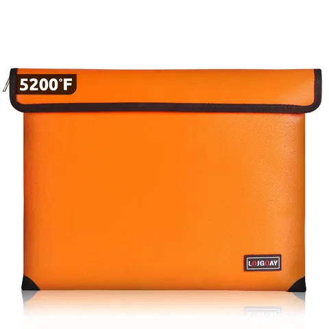 Fireproof Bag with 5200℉ Thermal Insulated, Waterproof Fireproof Box with Zip...