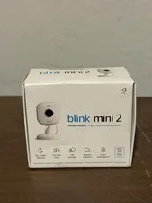 NEW Blink Mini 2 Indoor and Outdoor Plug-in smart security camera HD night