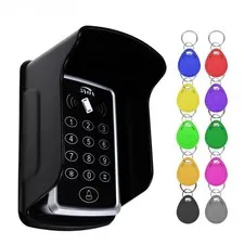 125KHz RFID Access Control Keypad EM Card Reader Door Access Control System Lot