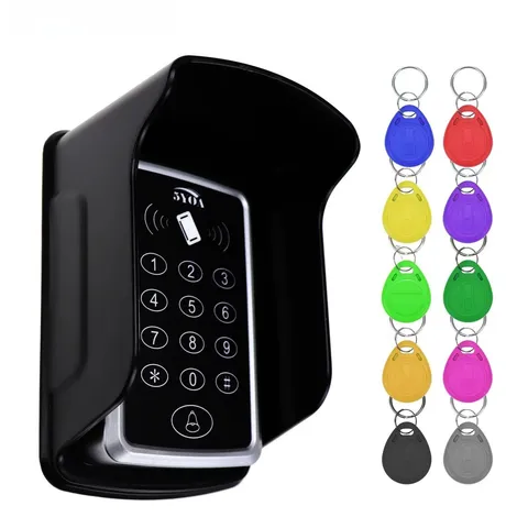 125KHz RFID Access Control Keypad EM Card Reader Door Access Control System Lot