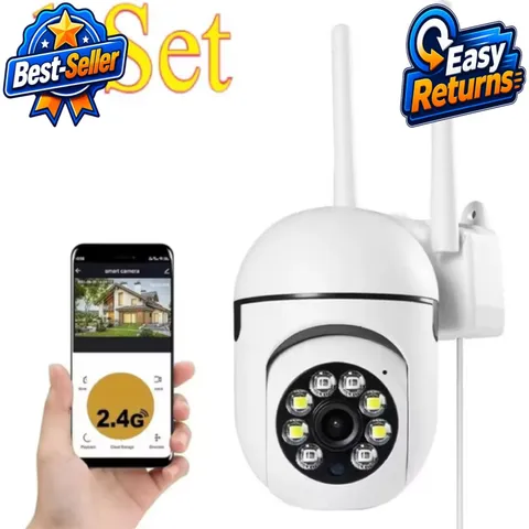 8MP WiFi PTZ Security Camera 4X Zoom Night Vision Two-Way Audio