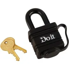 Do it 1-9/16 In. Covered Laminated Keyed Padlock 1804DDIB SIM Supply, Inc.