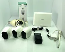 ARLO Pro VMB4000 Security System: 4 Cameras, Charger, Base station, power supply