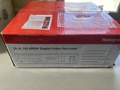 NEW Honeywell Video HRDP16D2T0 16-channel DVR H.264, 16CH, 240IPS, 2TB, REV. B