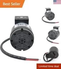 Universal 100dB Waterproof Backup Alarm for 12-24V Vehicles - Safety First