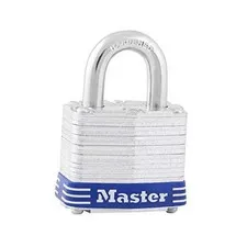Master Lock 3D Outdoor Padlock with Key 3/4" shackle 1 Pack