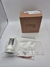 Ring Stick Up Cam (3rd) White Security Camera New Open Box