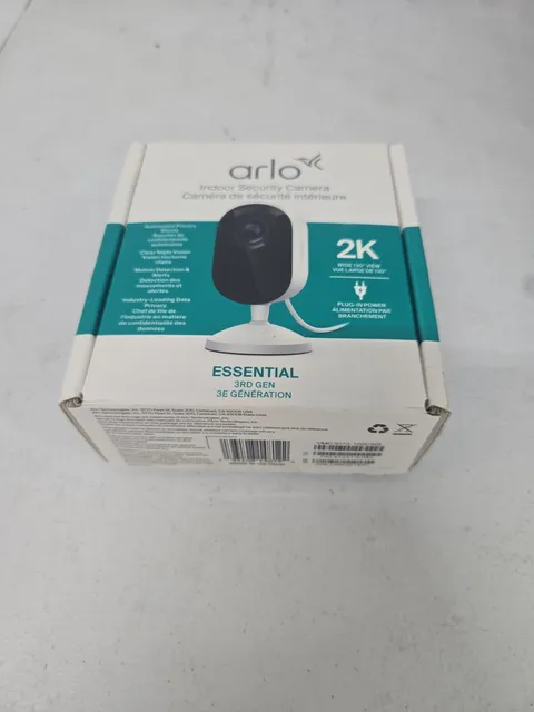Arlo Essential 3rd Gen 1080P HD Outdoor Security Camera (2025) - VMC2080-1WMNAS