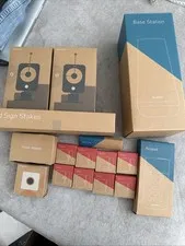 SimpliSafe Home Security System Lot Base Station Motion/Entry Sensor Keypad 14pc