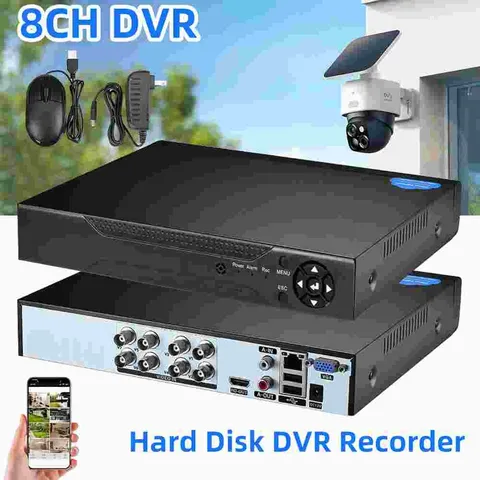 Smart CCTV DVR 8 / 4 Channel HD 1080P Digital Video Recorder No HDD Included