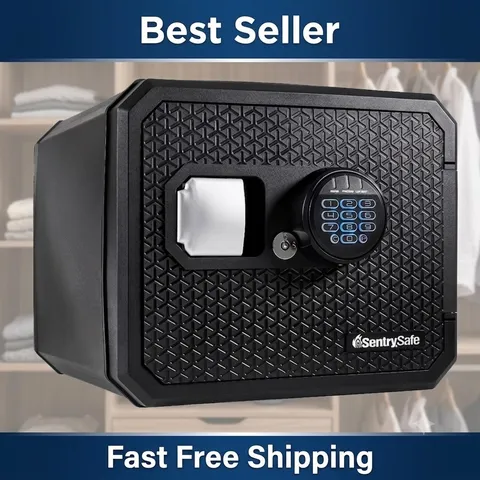 Sentry Safe Fireproof Waterproof Safe FPW082HTC Backlit Digital Keypad Code