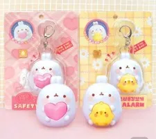 Molang Personal Safety Alarm Women Children LED Light 130dB Security Emergency