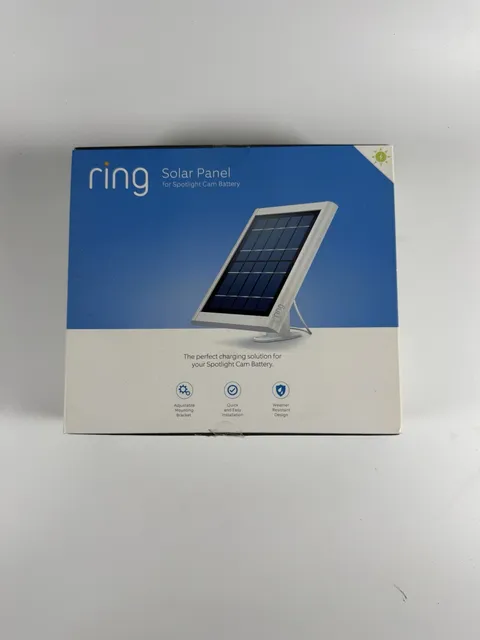 Ring Solar Panel for Spotlight Cam Battery - Brand New Open Box