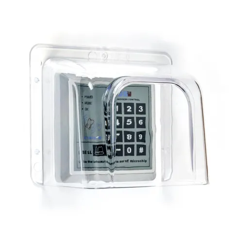 Access Control Keypad Rain Cover,Plastic Rainproof Transparent Shield Weather...