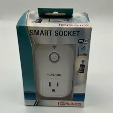 iCraig Smart Socket Built In WiFi Compatible With Smartphones- CSH301
