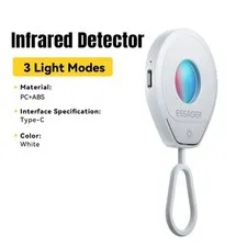 Essager Mini Hidden Camera Detector Portable Infrared Lens Finder
