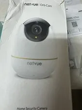 Netvue Orb Cam 1080p HD Indoor Home Security Camera Model IDC-3221 White