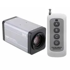 CCTV 1/4in 1200TVL 36X Optical Zoom DSP Color Video Box Camera Auto Focus