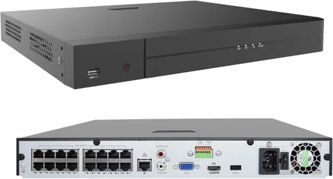 16 Channel 4K PoE Network Video Recorder NVR, 16 Port H.265 NVR  #5646C Y2