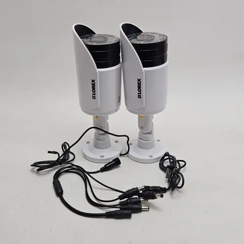 Lorex LWU3620-C 720p Wireless Security Cameras Pair with Power Splitter Cable